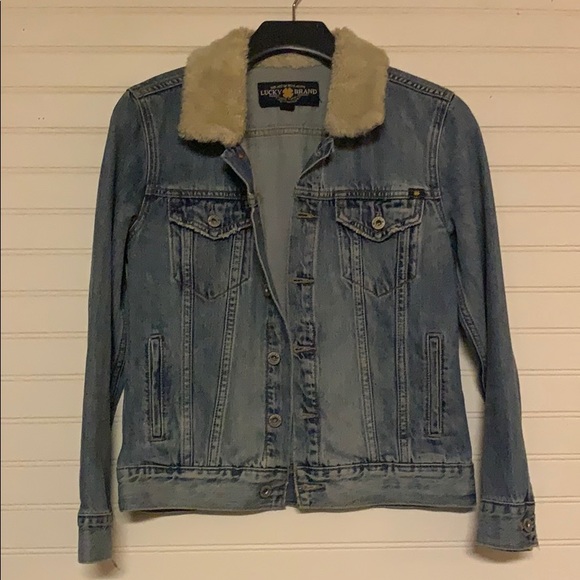 Women’s Lucky Brand Tomboy Trucker Jean Jacket XS - Picture 2 of 4